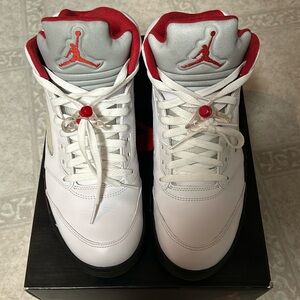 2013 Jordan V Retro White/Red